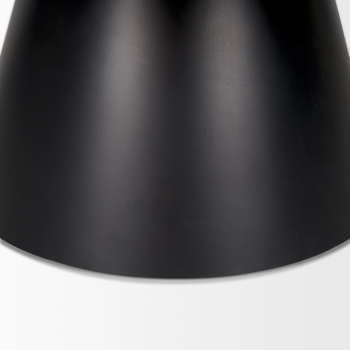 Mitchell 40.0L x 40.0W x 16.0H Black Metal Pedestal Base with Brown Wood Top Coffee Table