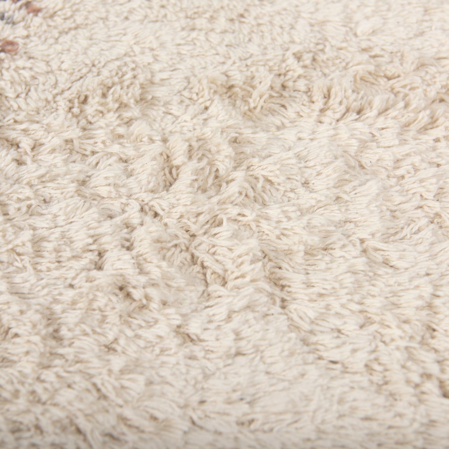 Carla 5x8 Earthy Neutrals Patterned Cotton Area Rug