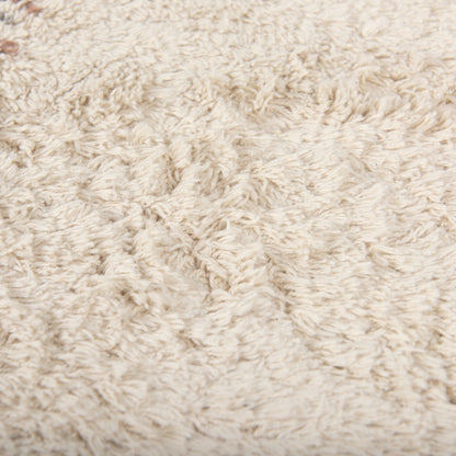 Carla 5x8 Earthy Neutrals Patterned Cotton Area Rug