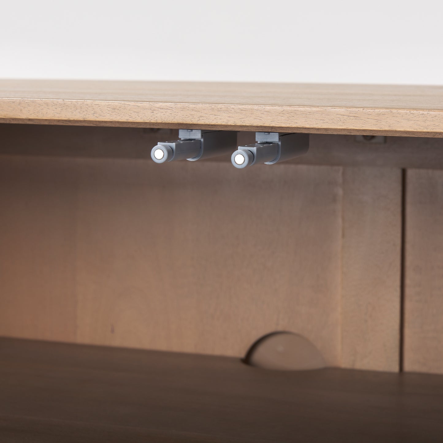 Sable 37.0L x 17.0W x 30.5H Light Brown Wood Accent Cabinet