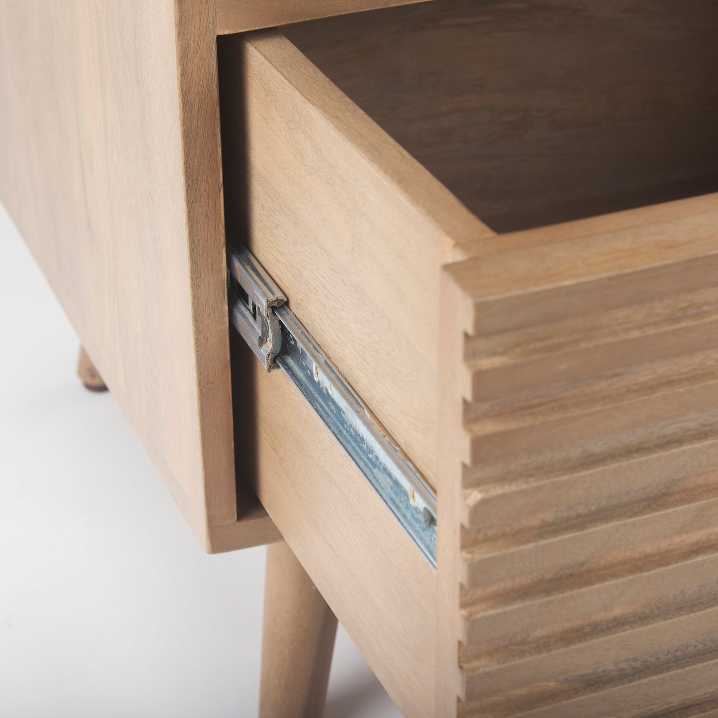 Sable 19.0L x 19.0W x 21.5H Light Brown Wood Side Table