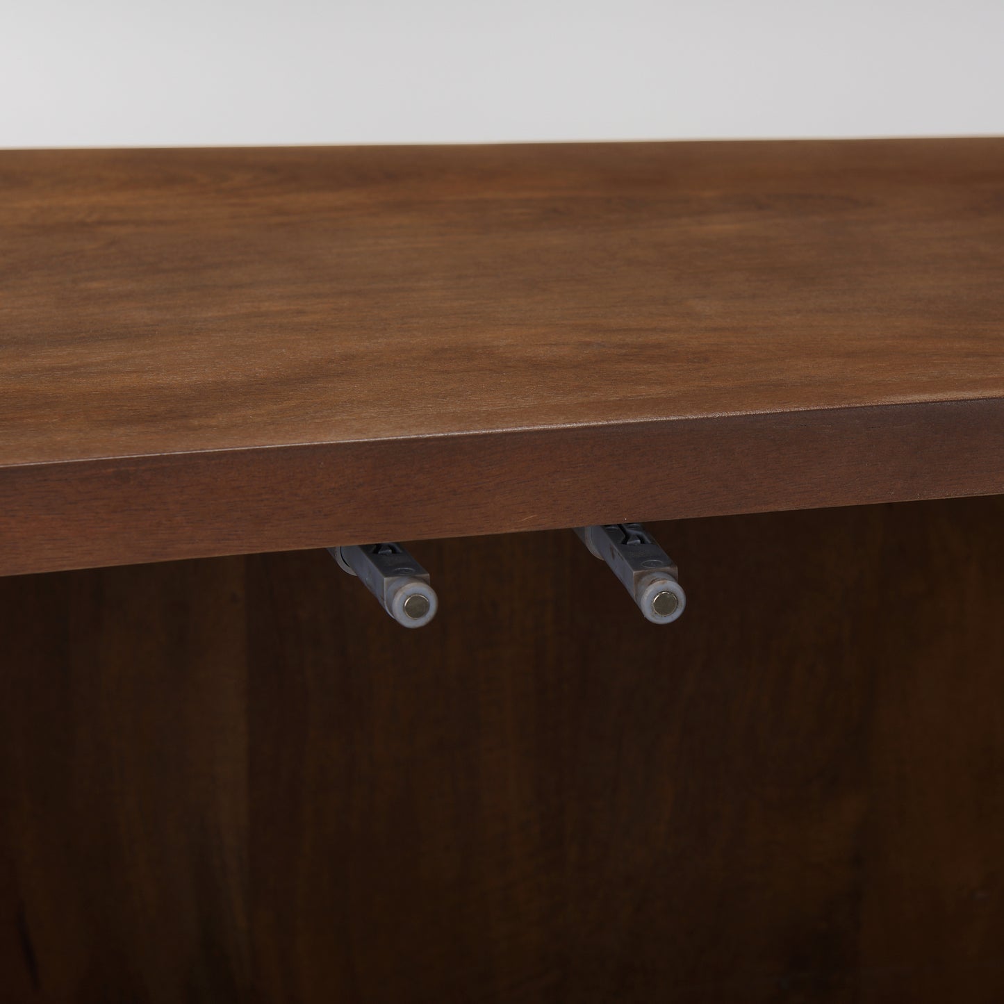 Lance 70.0L x 15.0W x 32.0H Medium Brown Solid Wood Sideboard