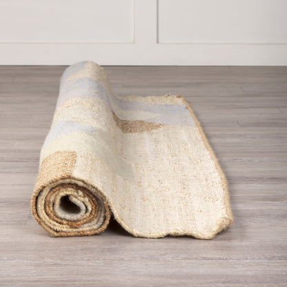 Mayson 5x8 Cream Multi-Colored Honeycomb Pattern Area Rug