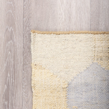 Mayson 5x8 Cream Multi-Colored Honeycomb Pattern Area Rug