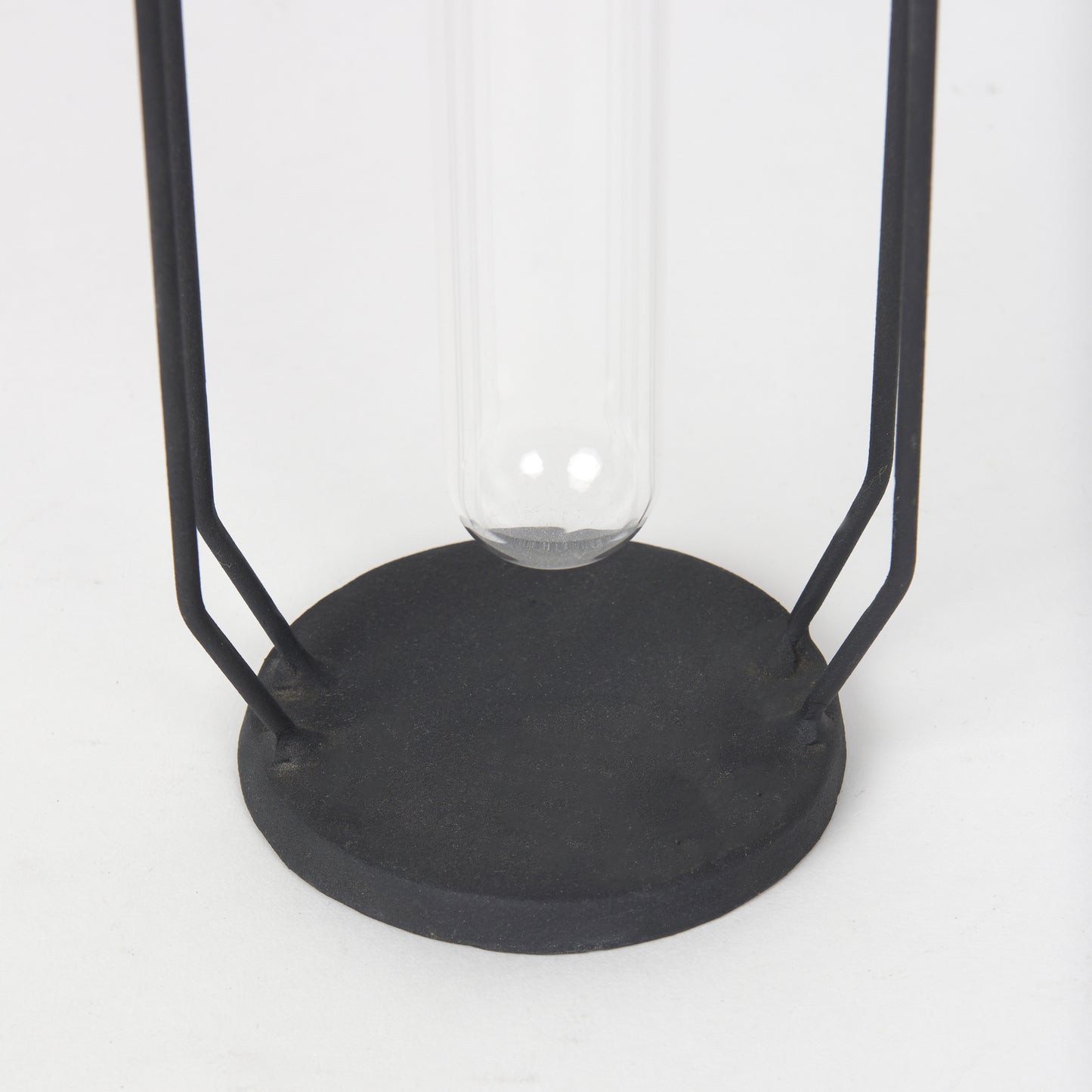 Aria 4.3L x 3.9W x 9.6H Metal and Glass Decorative Accent