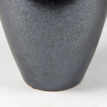 Kora Medium Dark Metallic Double Ear Vase