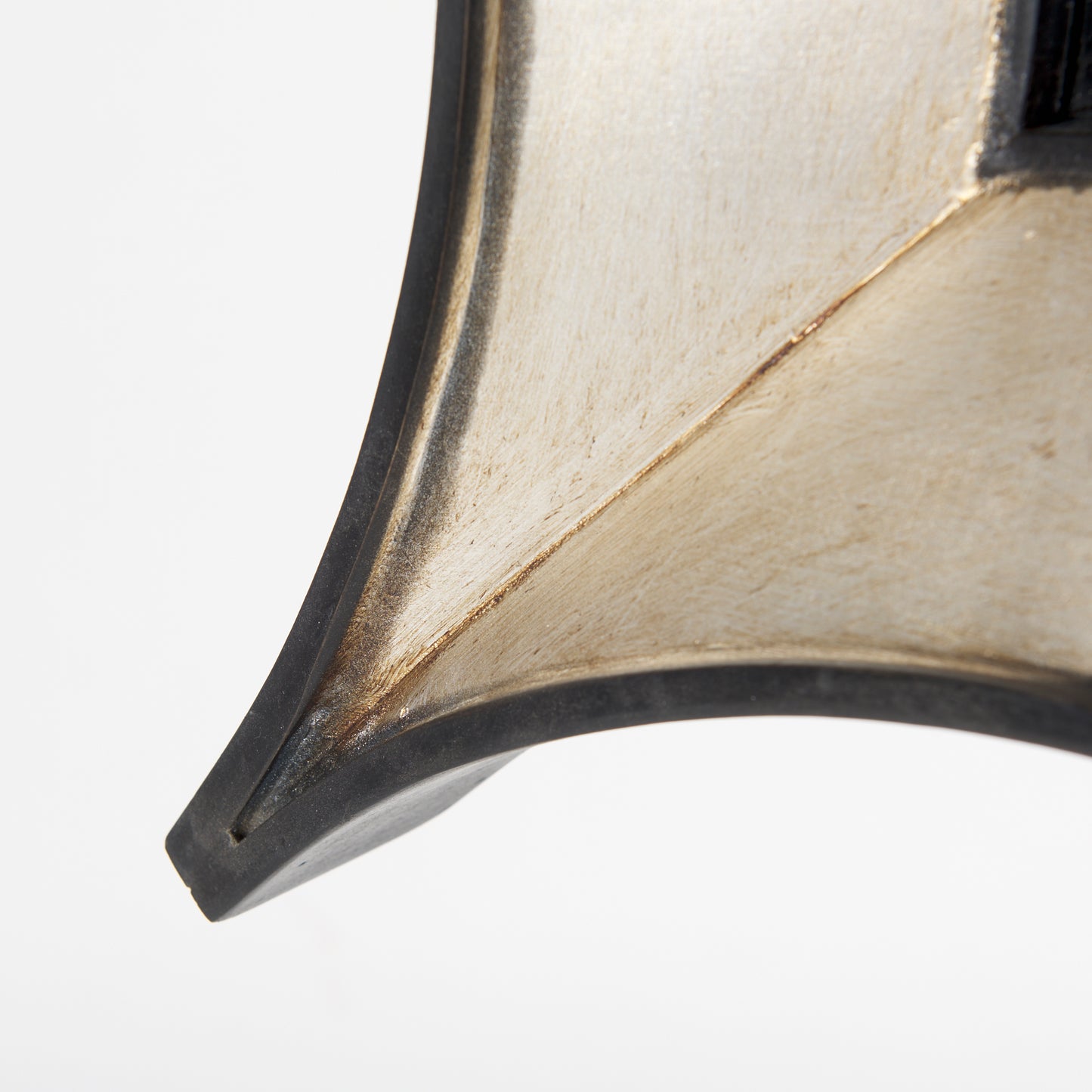 Ovallas 17L x 17H Star Champagne Wood Frame Mirror