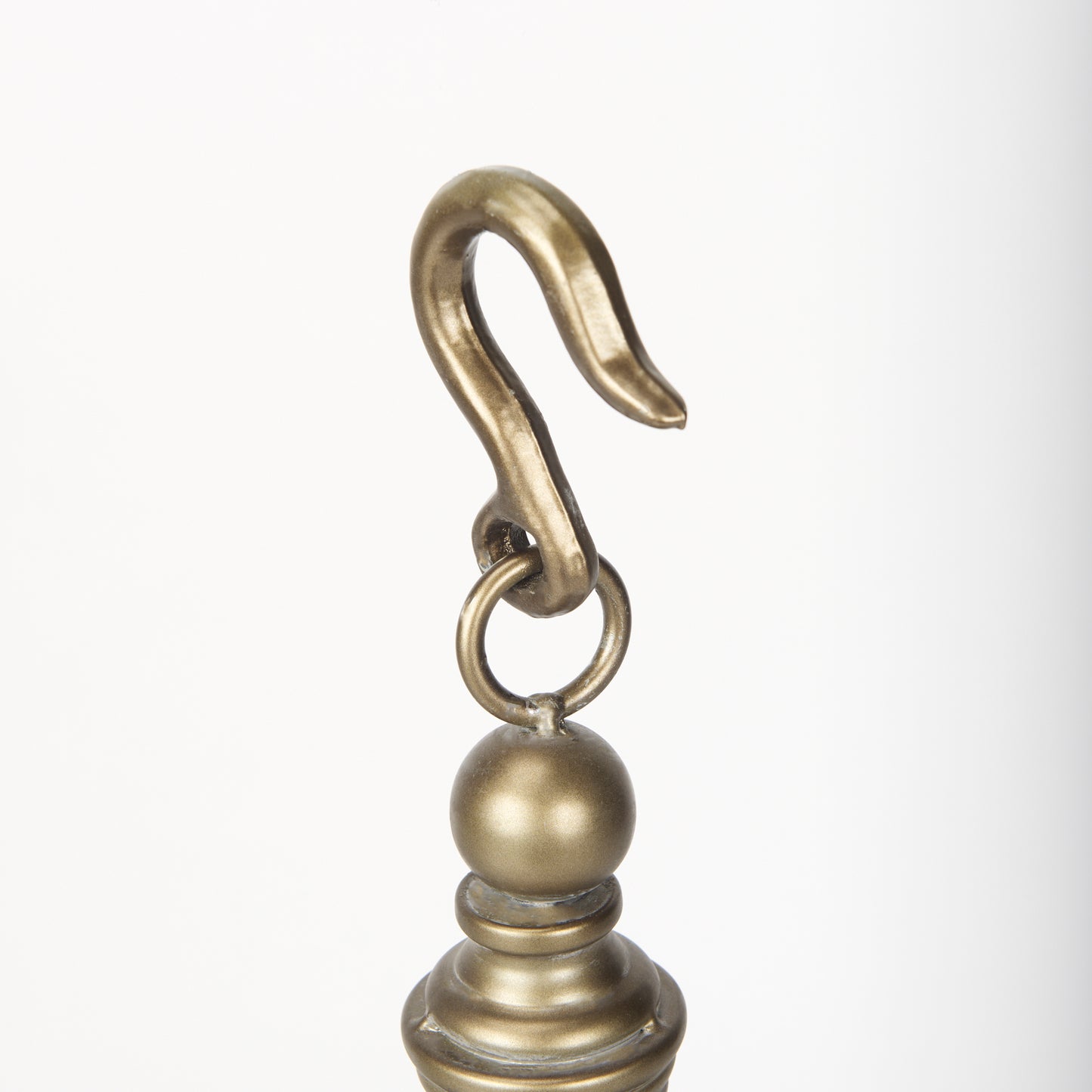 Gerson II Small Cage-Style Gold Metal Candle Holder Lantern