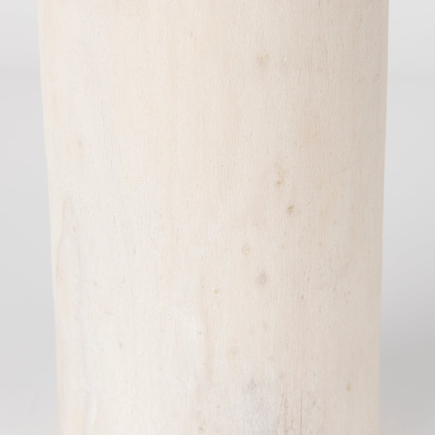 Knox Medium White-Wash Wood Decorative Object