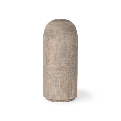 Knox Medium Gray-Wash Wood Decorative Object