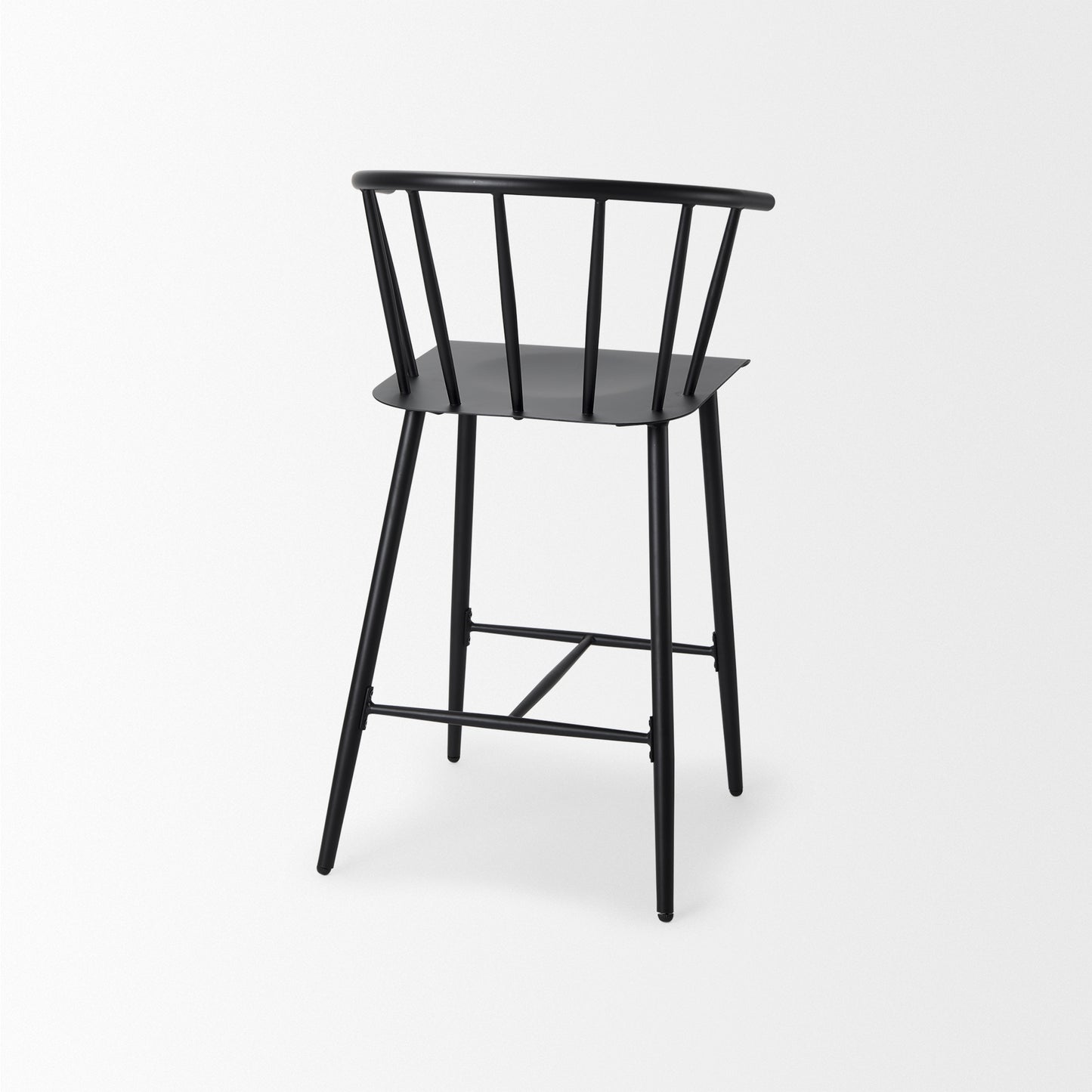 Colin Black Metal Counter Stool