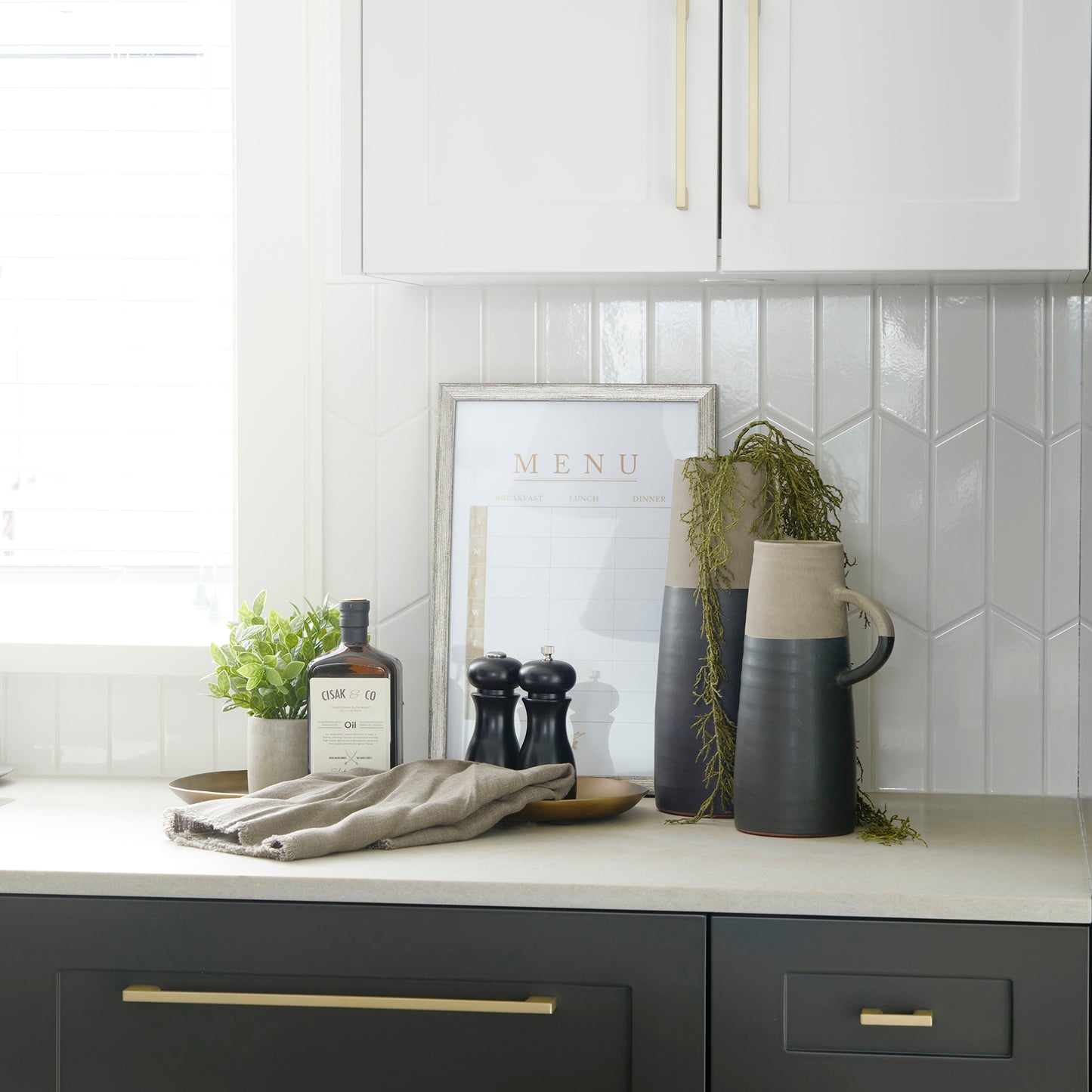 Payson 18.0L x 8.5W x 0.8H Aluminum Candle Tray