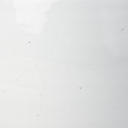 Basin Small Off-White Glazed Vase