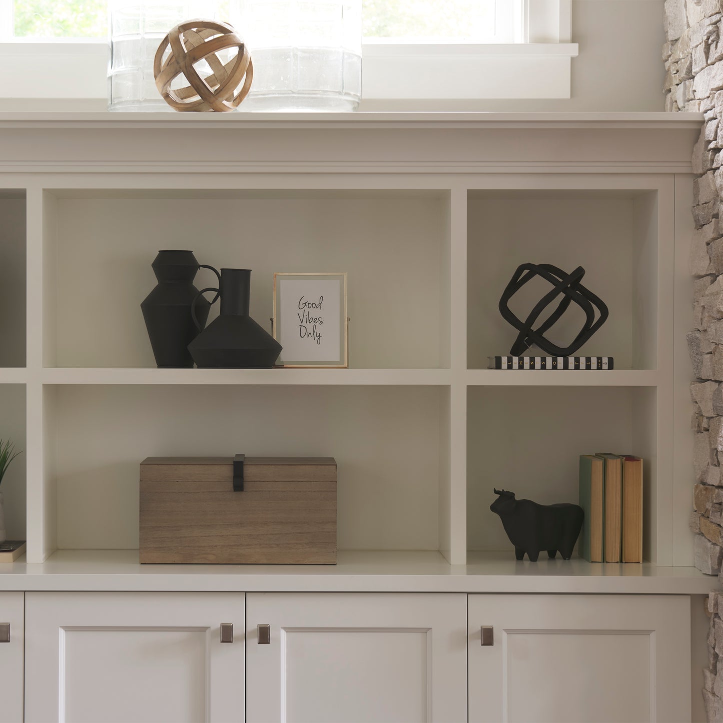 Taurus II 9L x 4W Black Cast Aluminum Bull Decorative Object