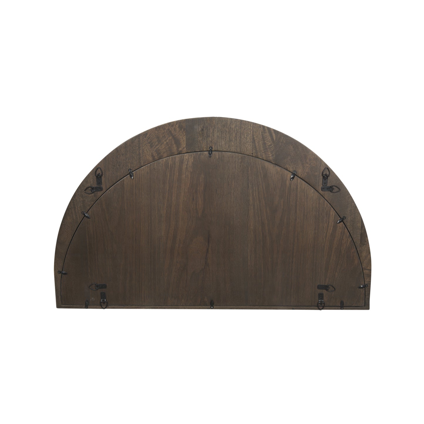 Celeste Dark Brown Wood Small Mirror