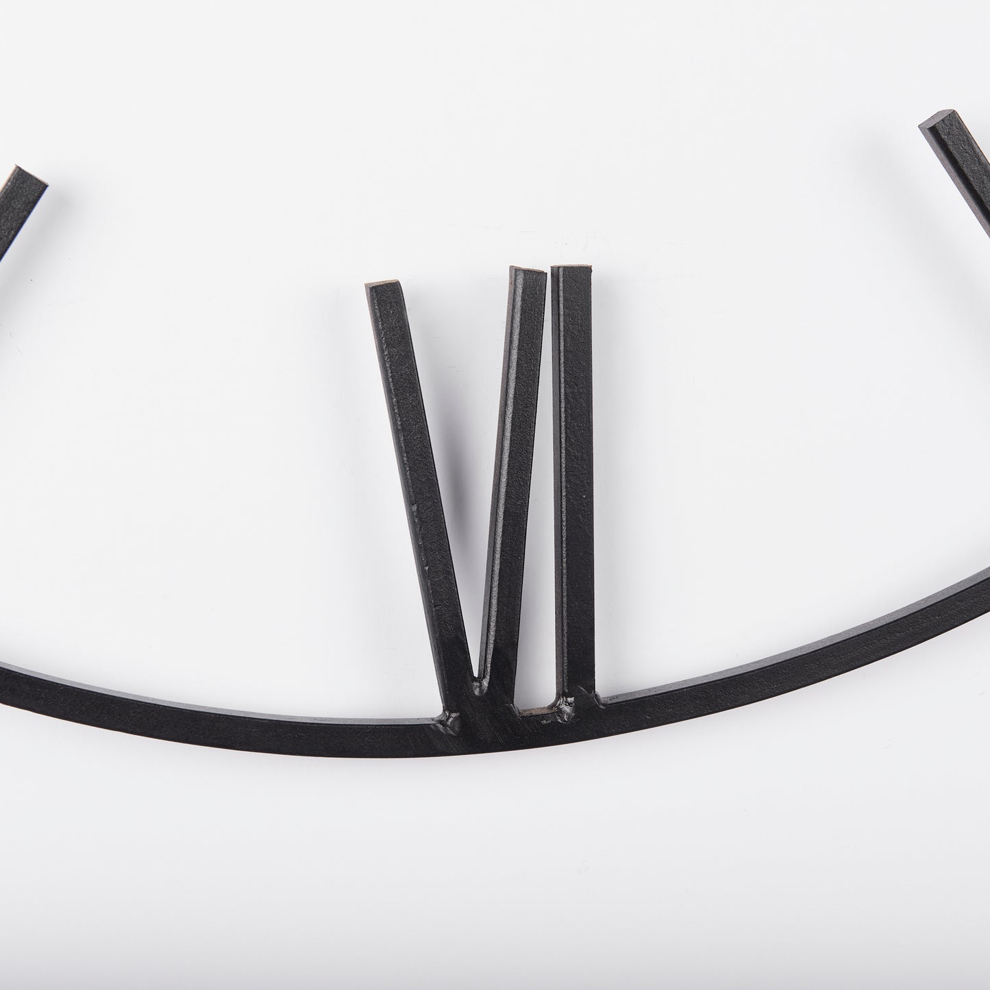 Roman 36" Round Oversize Industrial Wall Clock