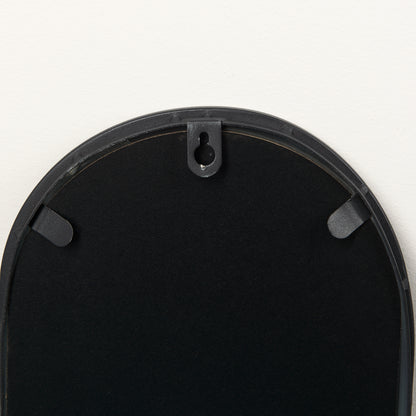 Katherine Wall Mounted Mirror w Glass Bottle for Botanicals or Floral