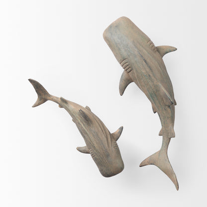 Willa Small Whale Shark sculpture