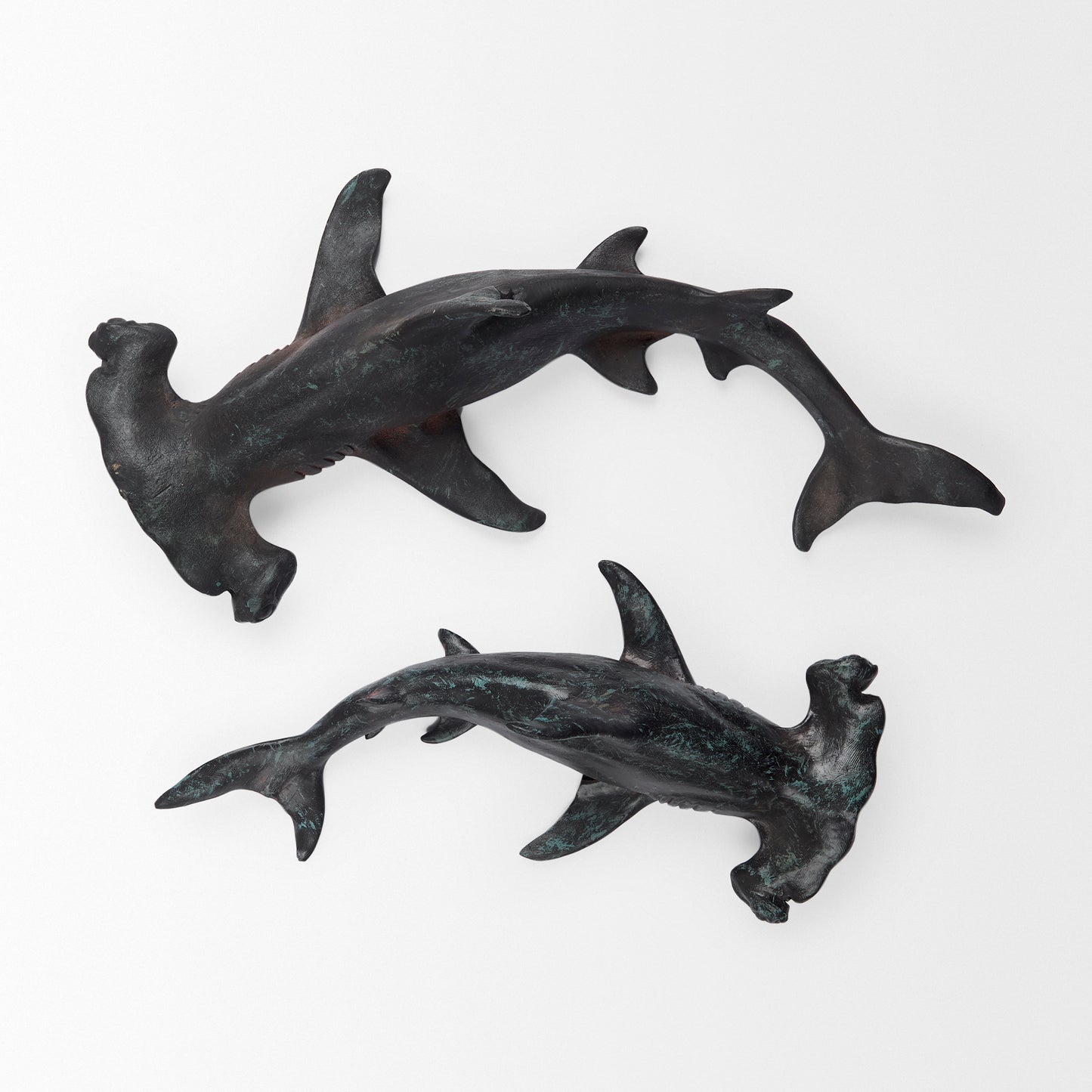 Acus 18H Small Hammerhead Shark Resin Wall Decor