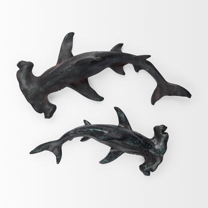 Acus 18H Small Hammerhead Shark Resin Wall Decor