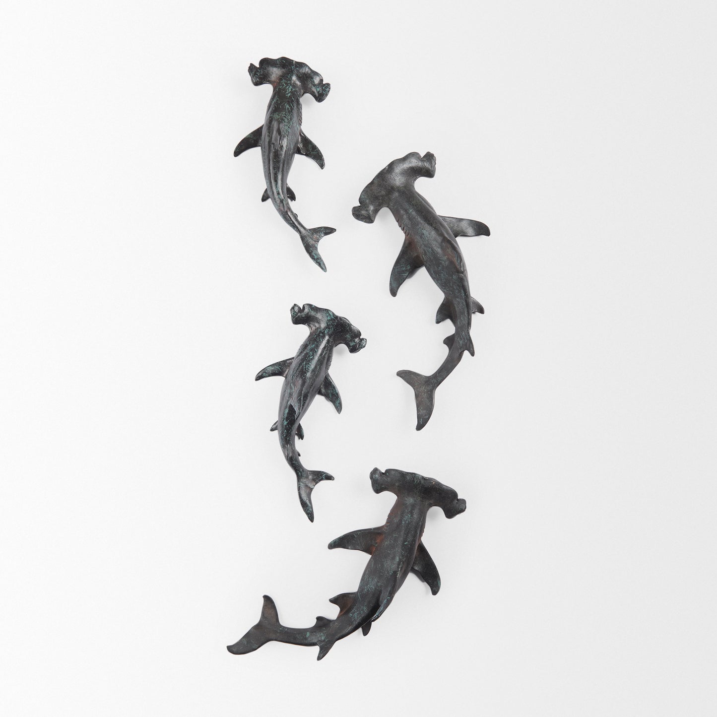 Acus 18H Small Hammerhead Shark Resin Wall Decor