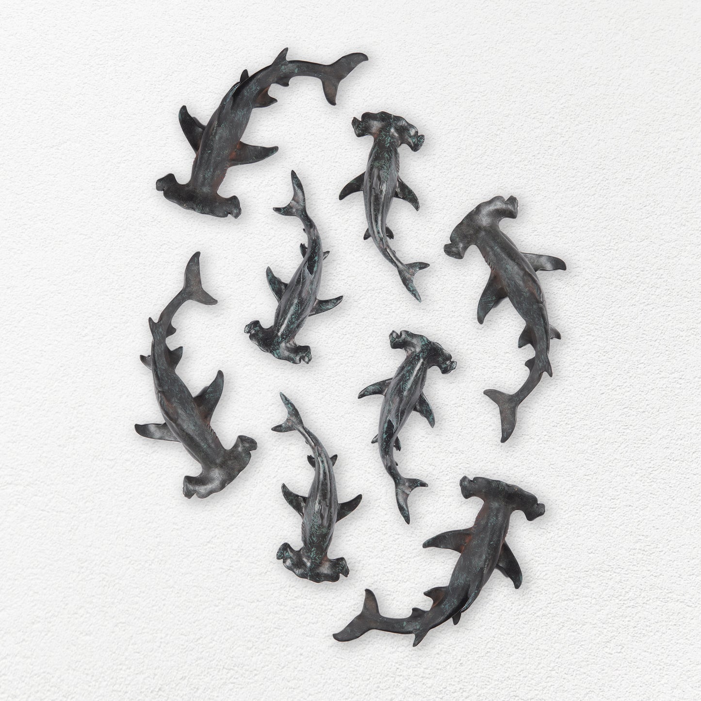 Acus 18H Small Hammerhead Shark Resin Wall Decor
