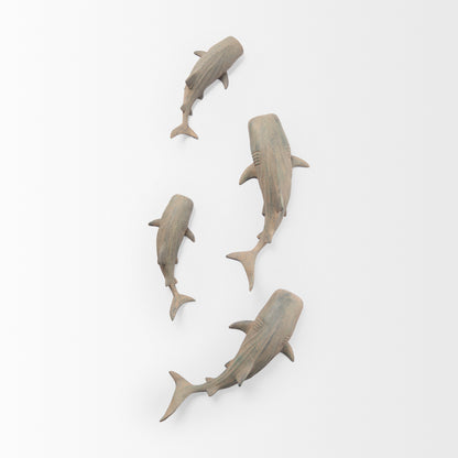 Willa Small Whale Shark sculpture