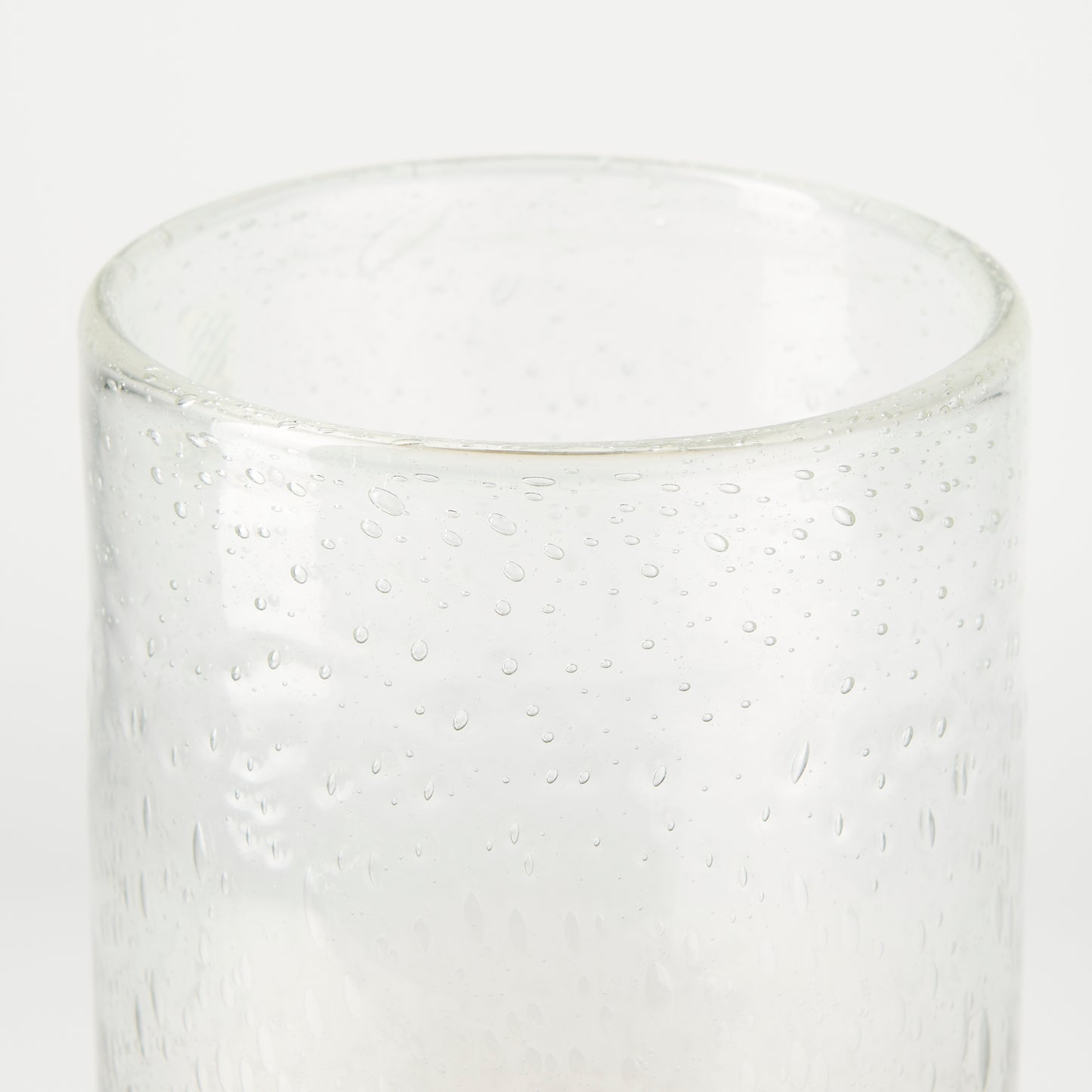 Adriatic I Small Brushed Gold Metal Glass Vase