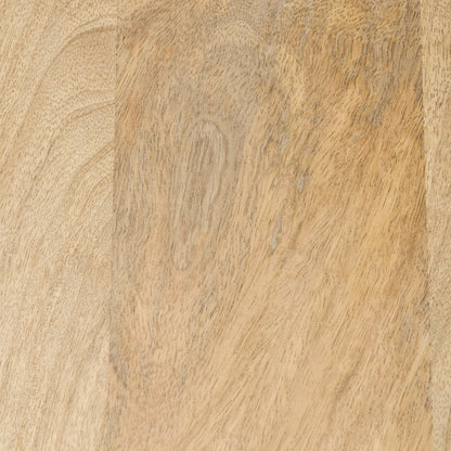 Candace Light Wood Bridge Accent Table