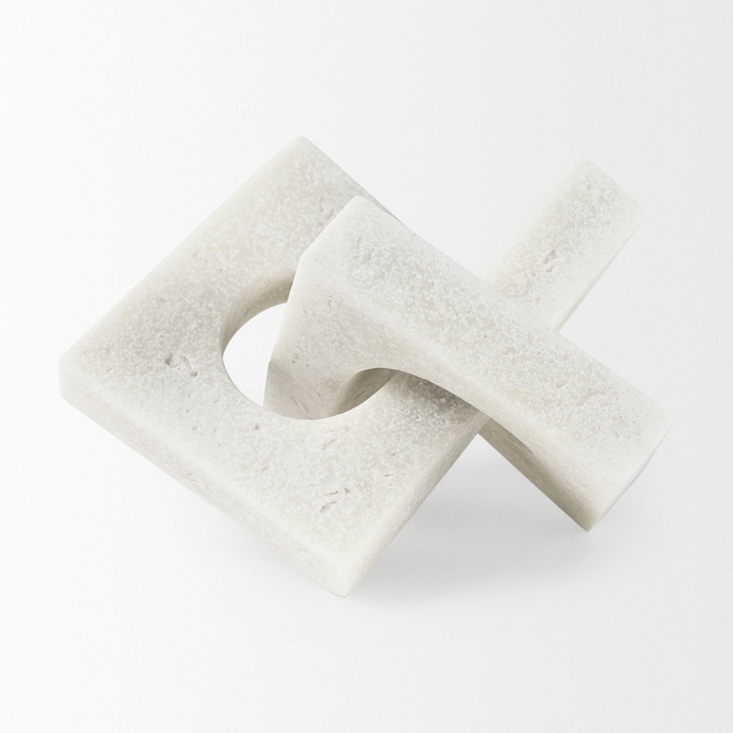 Linx Small Granite Resin Sculpture Decorative Object