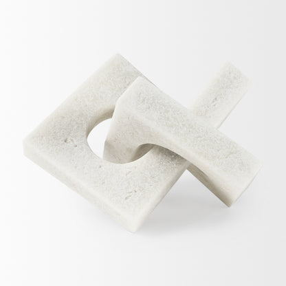 Linx Small Granite Resin Sculpture Decorative Object