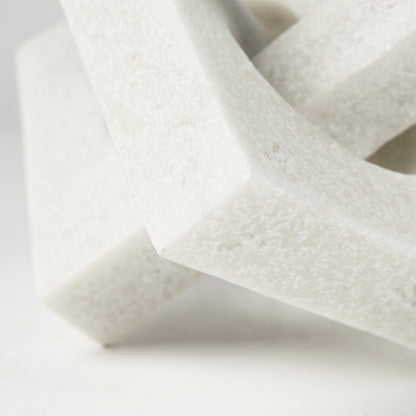 Linx Small Granite Resin Sculpture Decorative Object