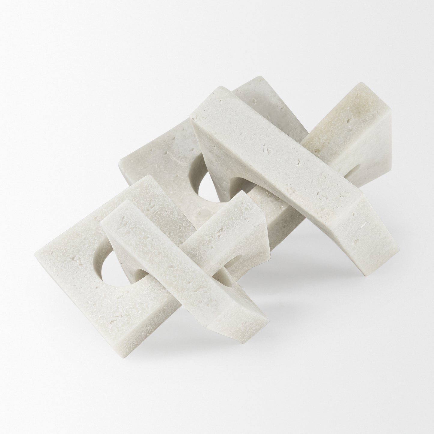 Linx Small Granite Resin Sculpture Decorative Object