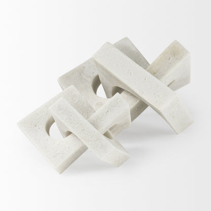 Linx Small Granite Resin Sculpture Decorative Object