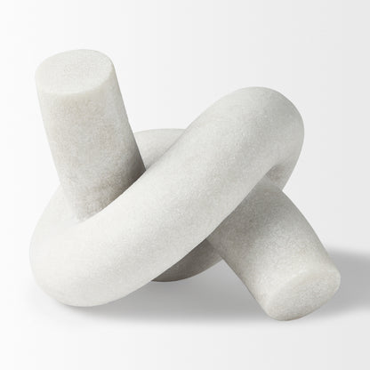 Otto Granite Resin Small Knot Sculpture Decorative Object