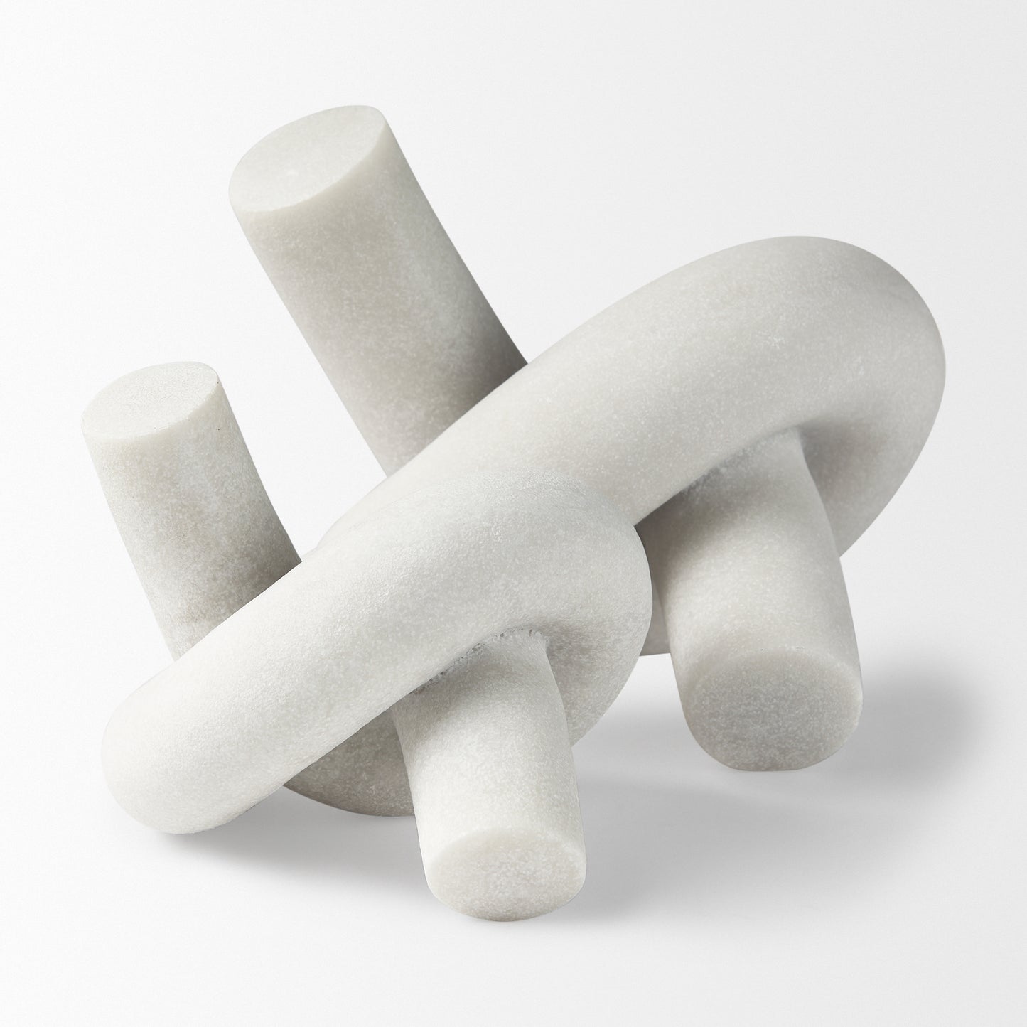 Otto Granite Resin Small Knot Sculpture Decorative Object