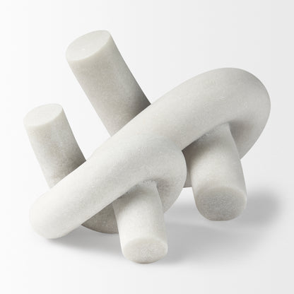 Otto Granite Resin Small Knot Sculpture Decorative Object