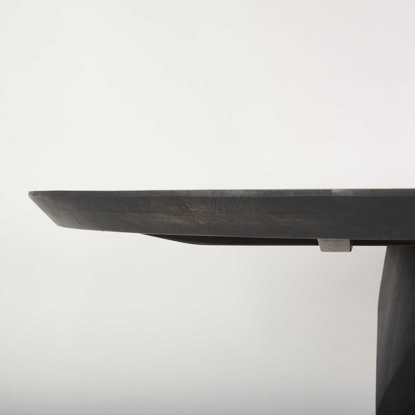 Fitzgerald 60" Round Brown Solid Wood Top & Base Dining Table