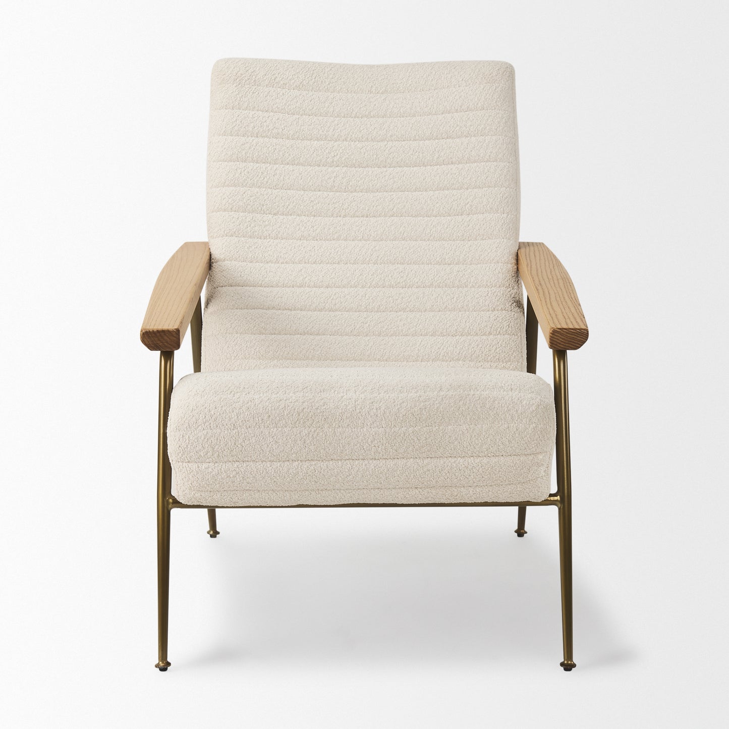 Grosjean Cream Boucle Accent Chair