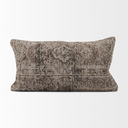 Khloe Taupe Lumbar Pillow Cover