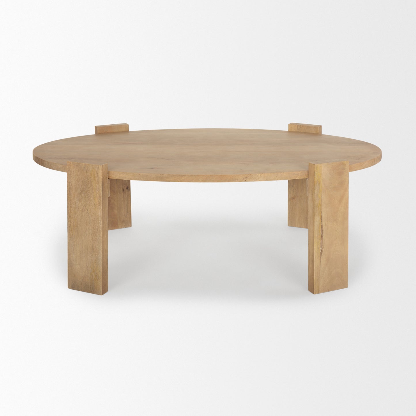 Evelyn Light Brown Oblong Coffee Table