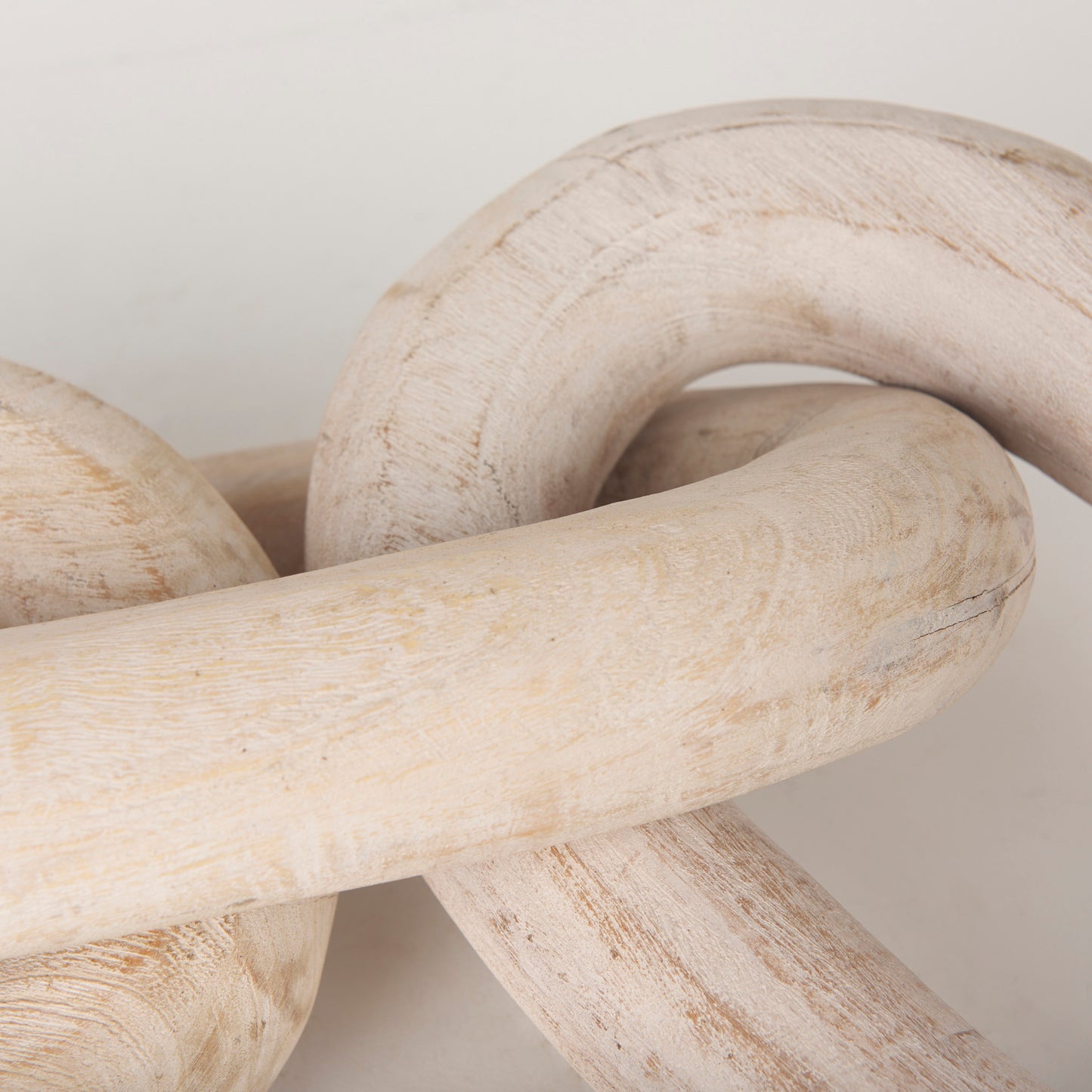 Tayla Large Blonde Wood Chain Link