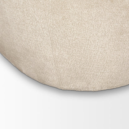 Beverly Beige Chenille Accent Chair