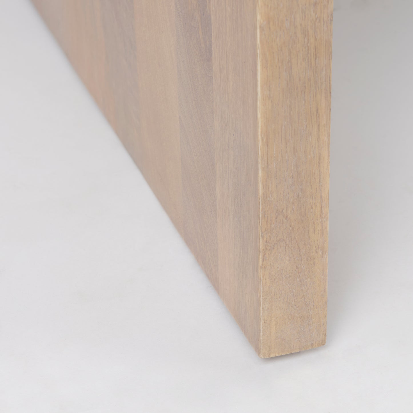 Athens 48.0L x 28.0W x 16.0H Light Brown Wood and White Marble Coffee Table