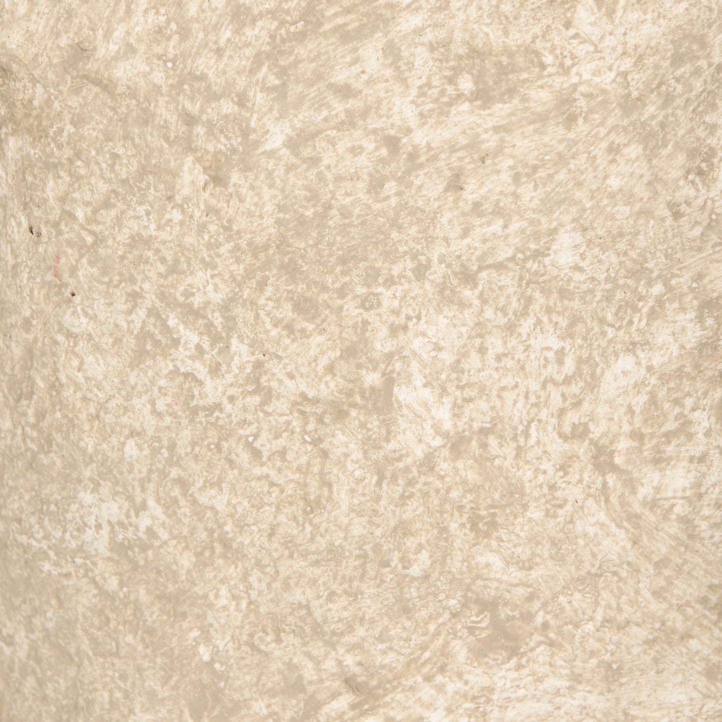 Rama Small Beige Paper Mache Floor Vase