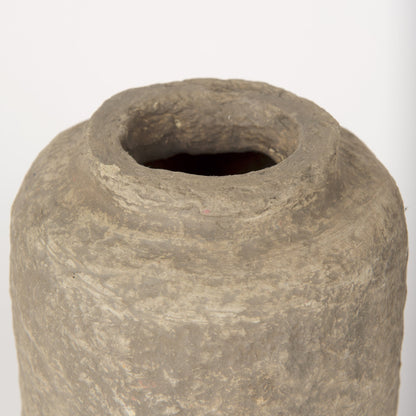 Bala Small Gray Paper Mache Vase