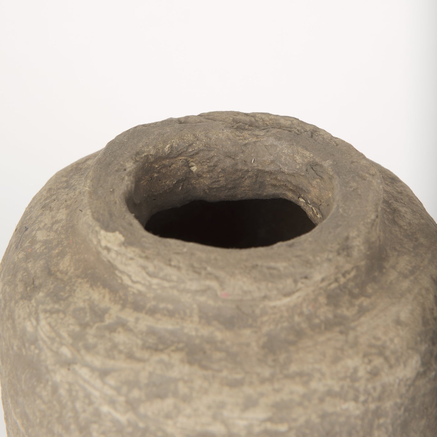 Bala Small Gray Paper Mache Vase