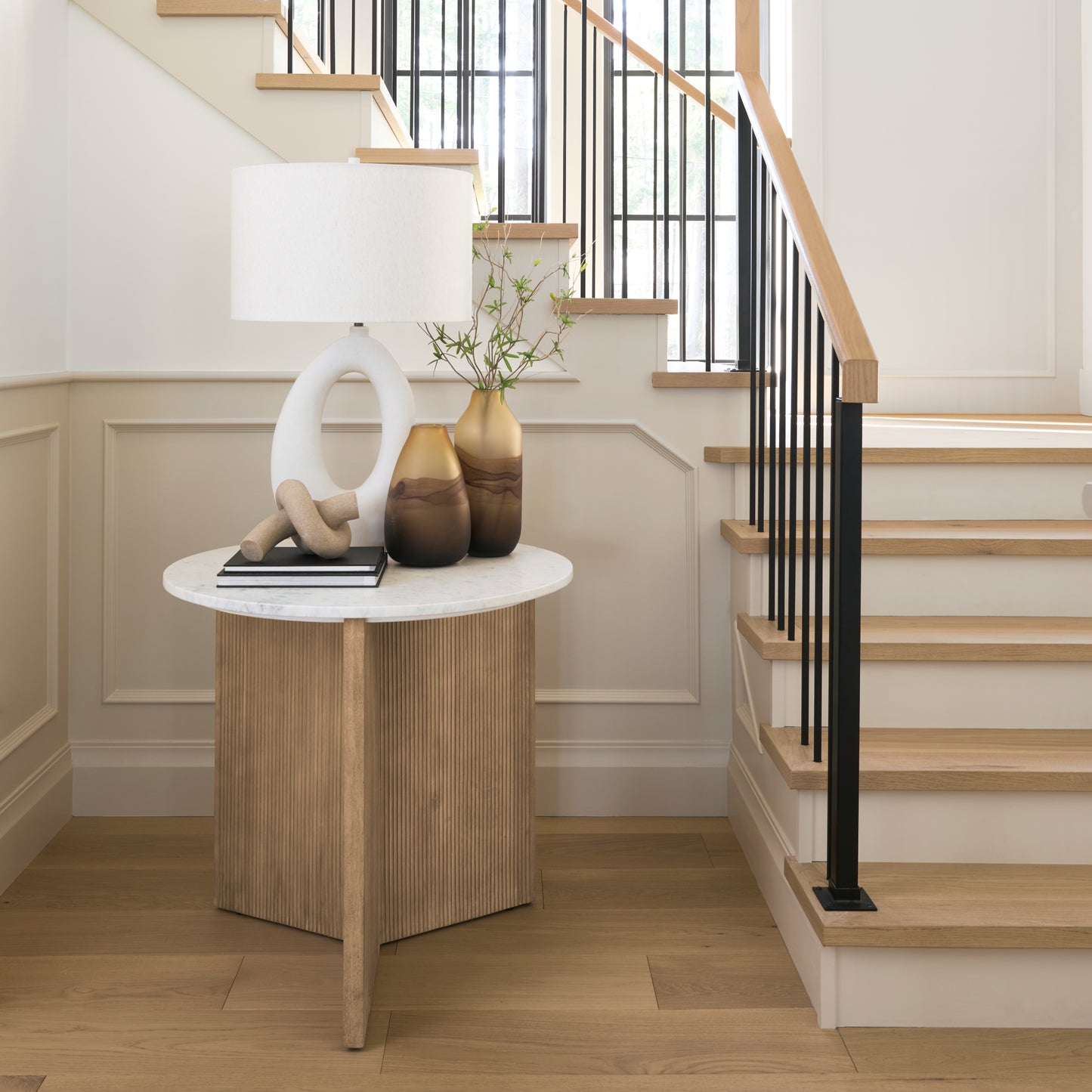 Otto Sandstone Resin Small Knot Sculpture Decorative Object