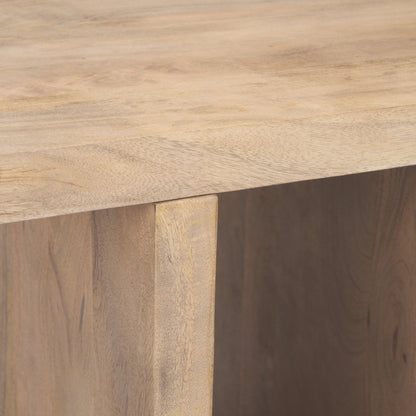 Nohr Light Brown Accent Table