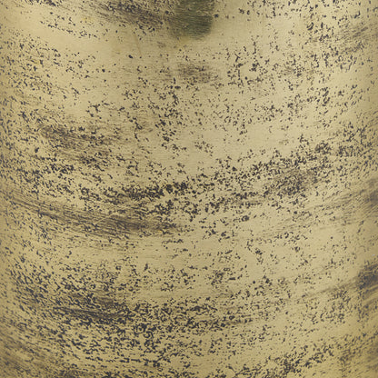 Quonset Tall Brass Finished Aluminum Metal Ornament